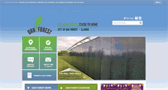 Desktop Screenshot of oak-forest.org