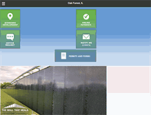 Tablet Screenshot of oak-forest.org